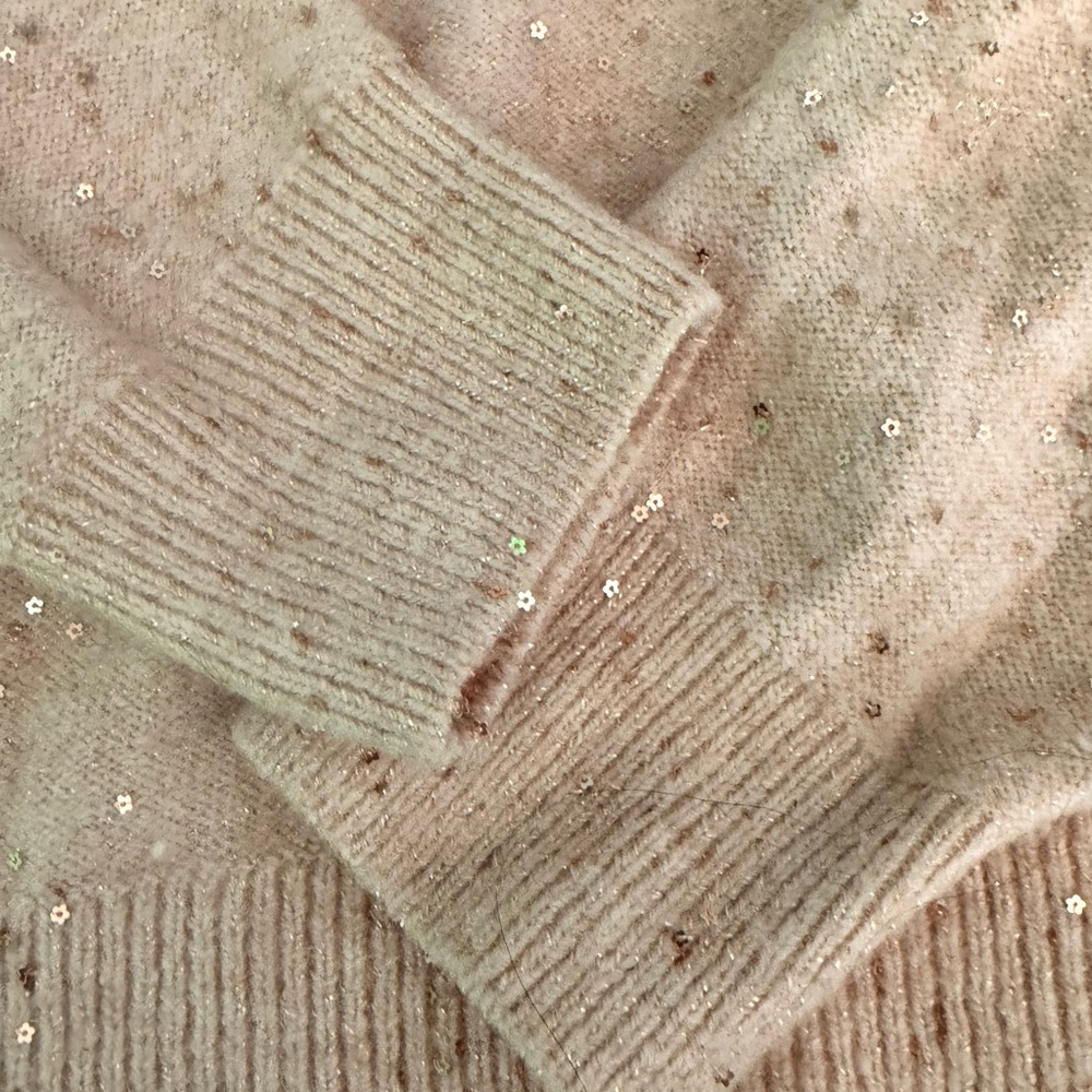 H&M Pink Sequin Sweater